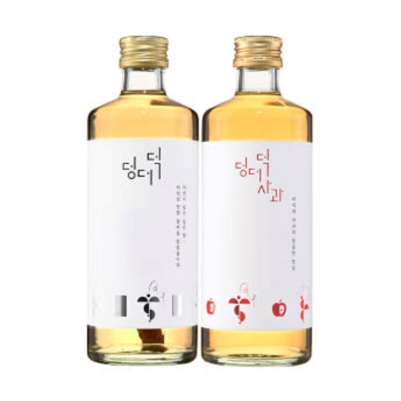 영월몰,덩더덕세트(360ml 20%더덕주,360ml 16% 더덕사과주)